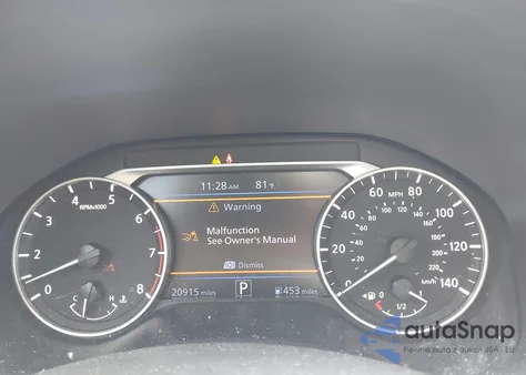 2024 Nissan Altima Sr Intelligent Awd из США, поврежденный, VIN 1N4BL4CW2RN402390